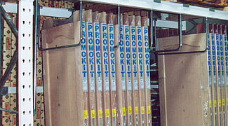 pallet racking system for DIY stores