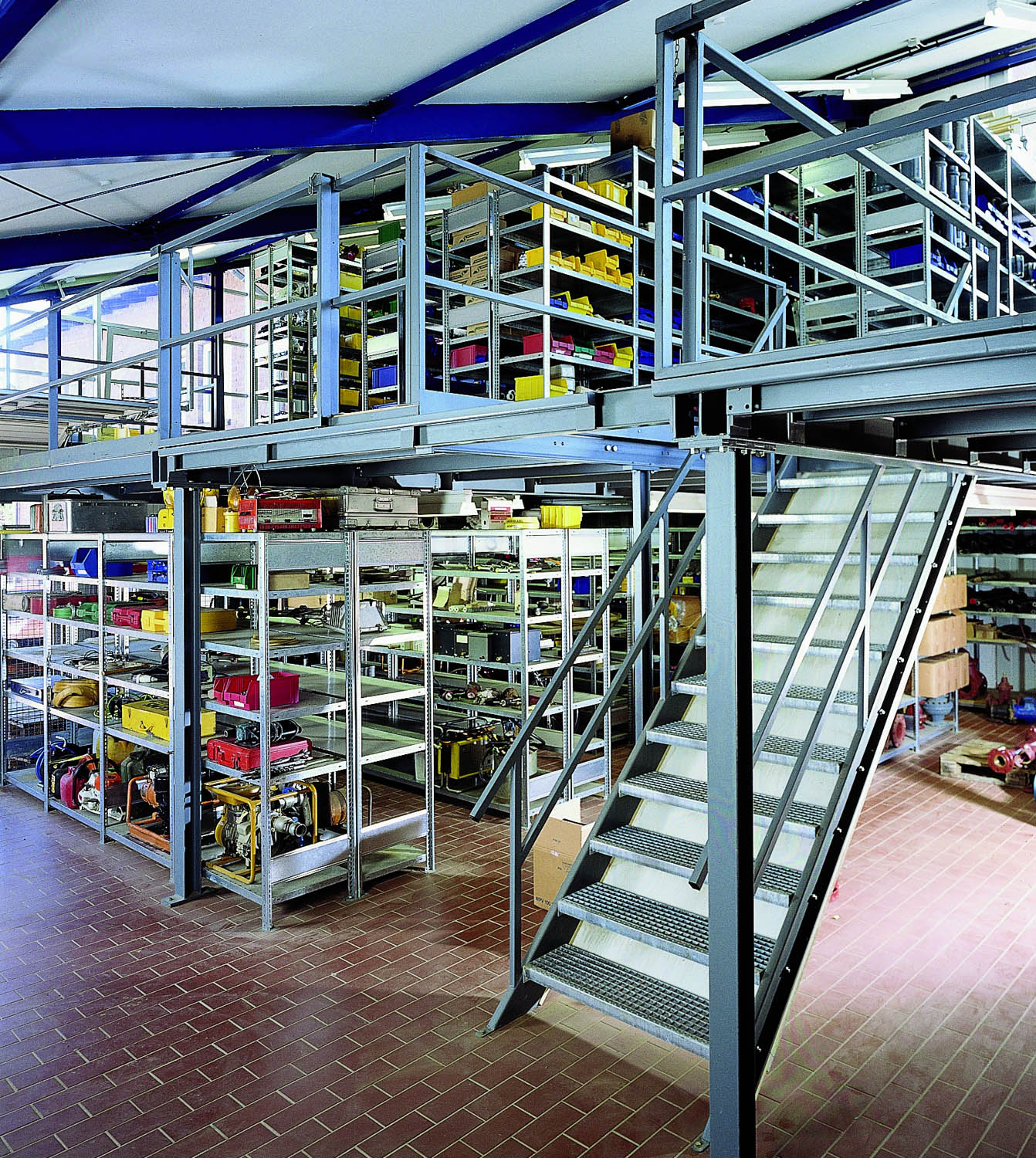 mezzanine floors for DIY stores