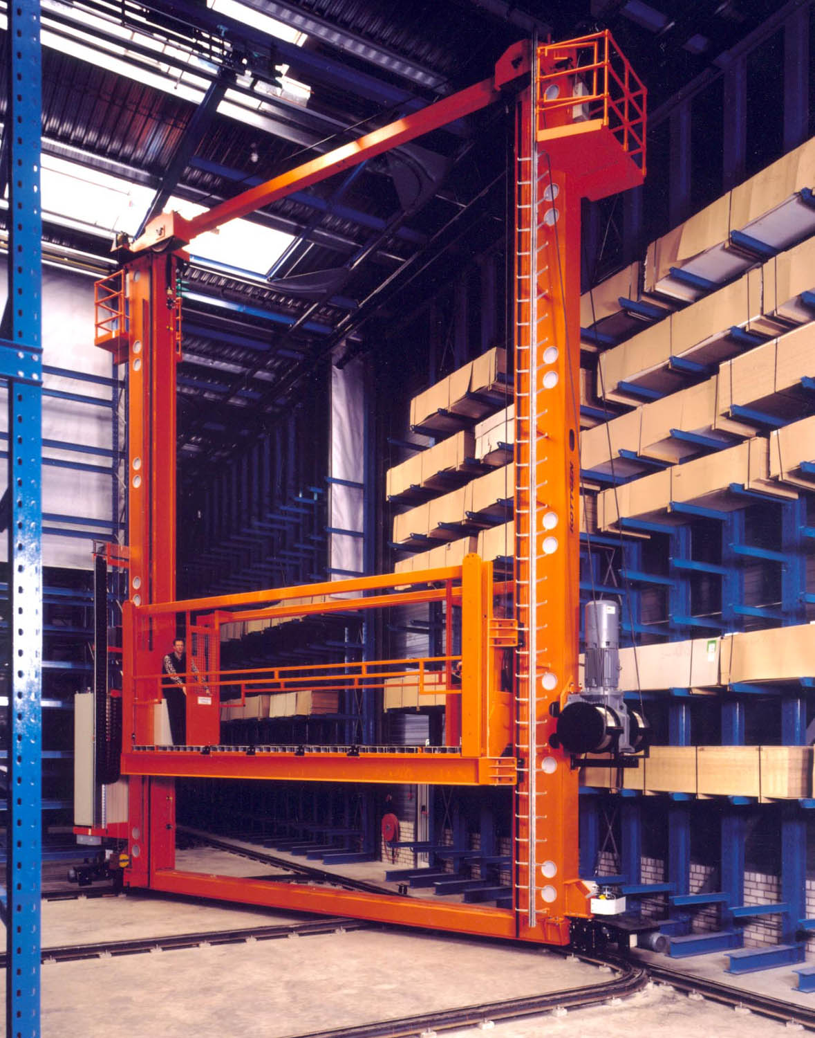 cantilever racking systems for timber storage